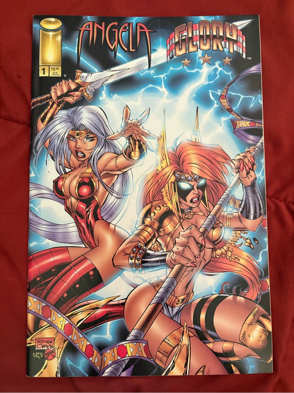 Angela Glory #1 Image Comics (1996)